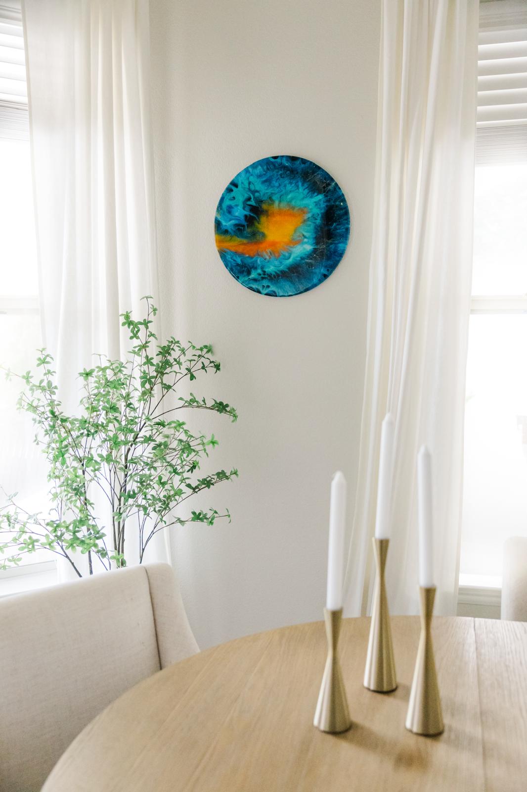 FIre and Water Wall Art | Tidal Wave Collection