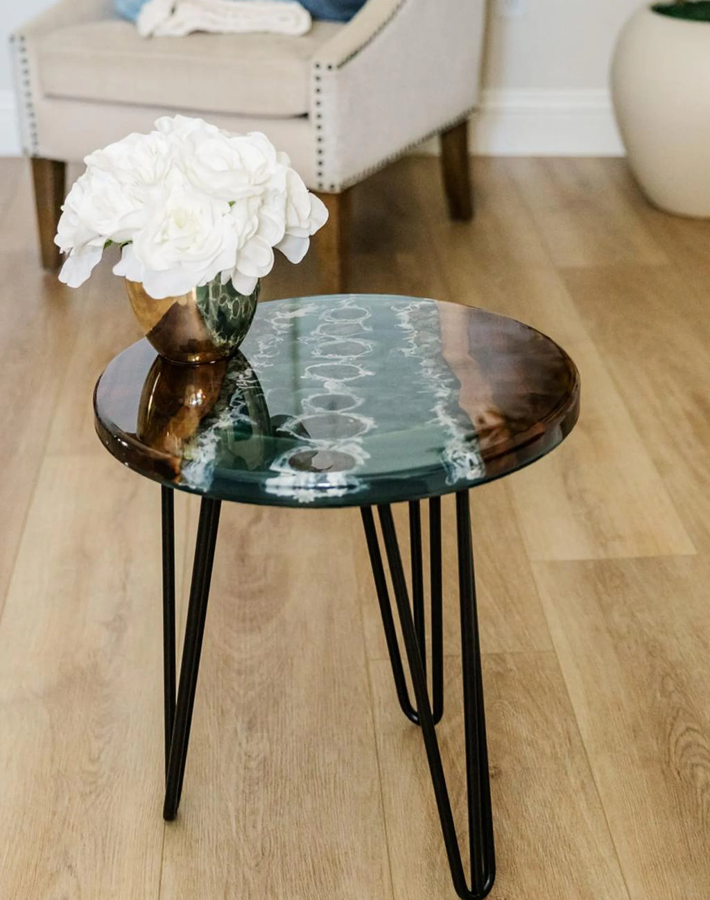 Labradorite Table | Shoreline Collection