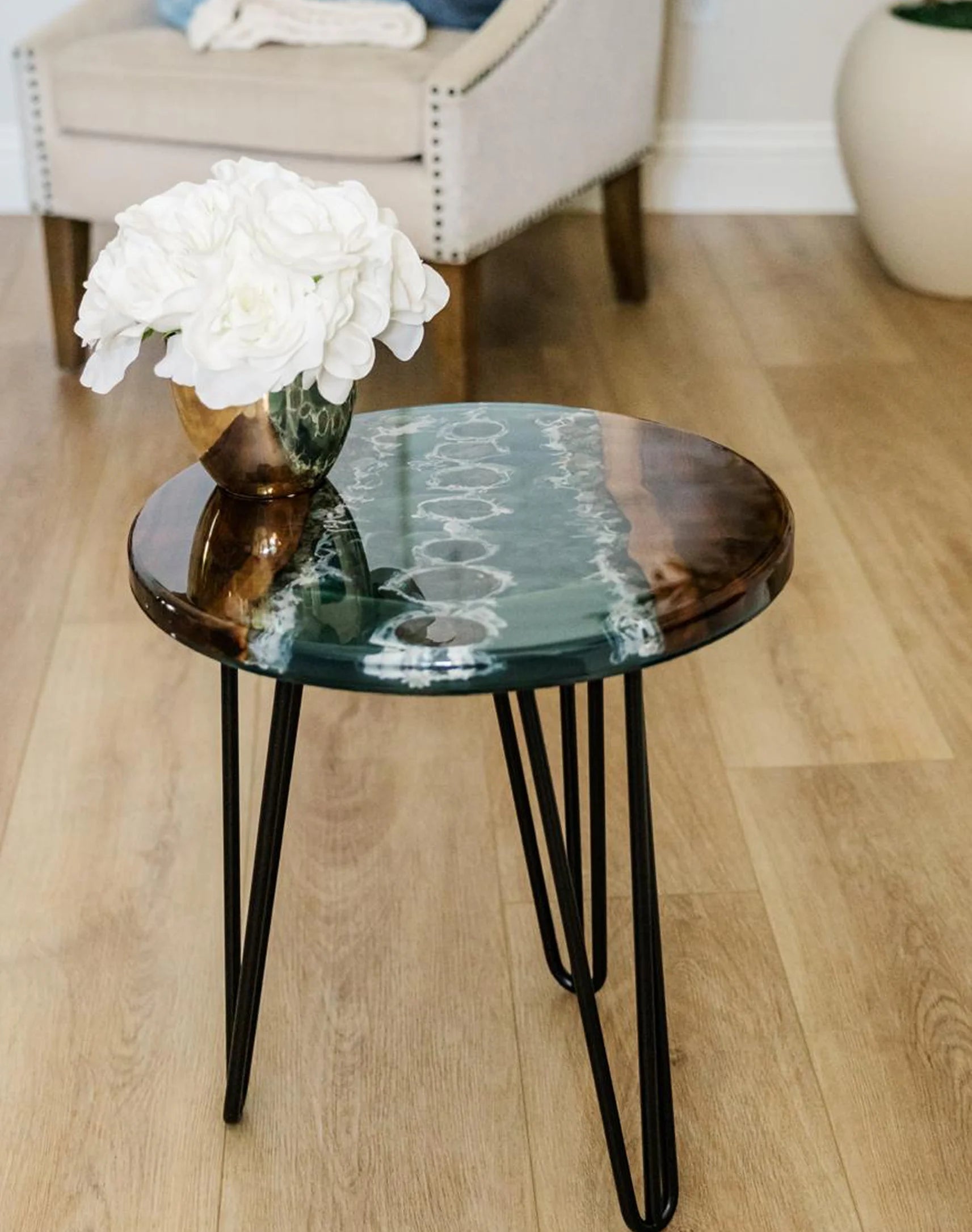 Labradorite Table | Shoreline Collection