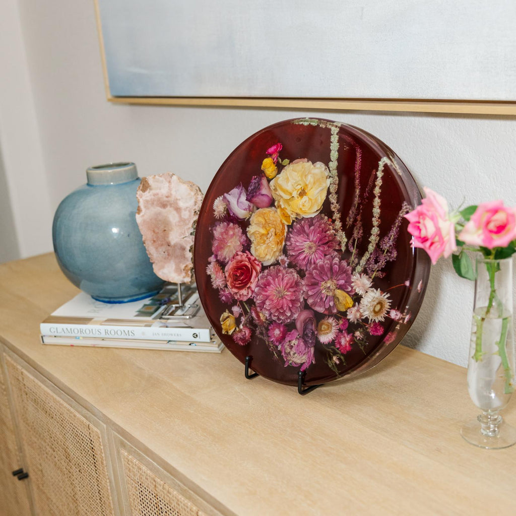 Plum and Gold Solace | Botanical Collection