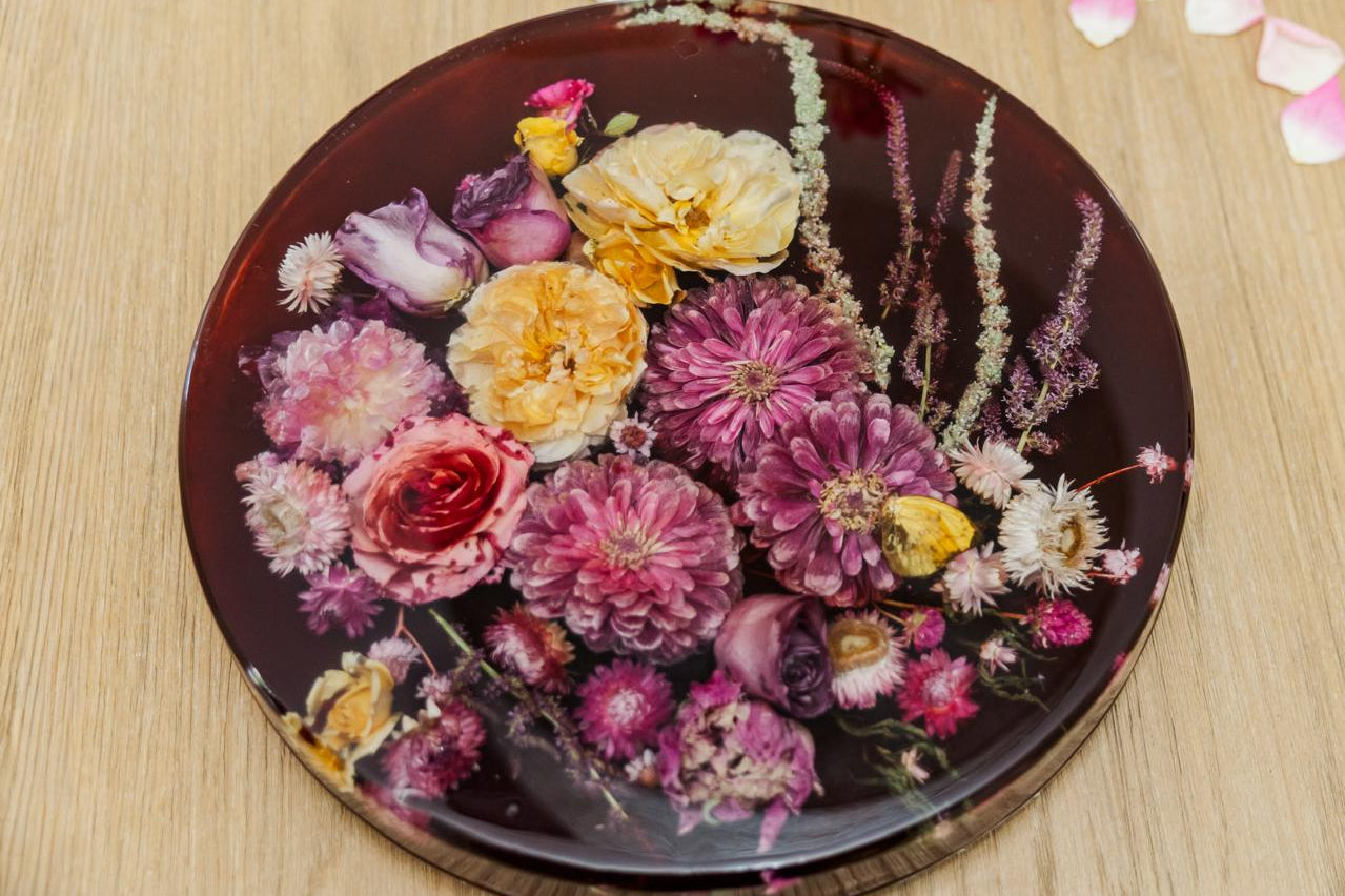 Plum and Gold Solace | Botanical Collection