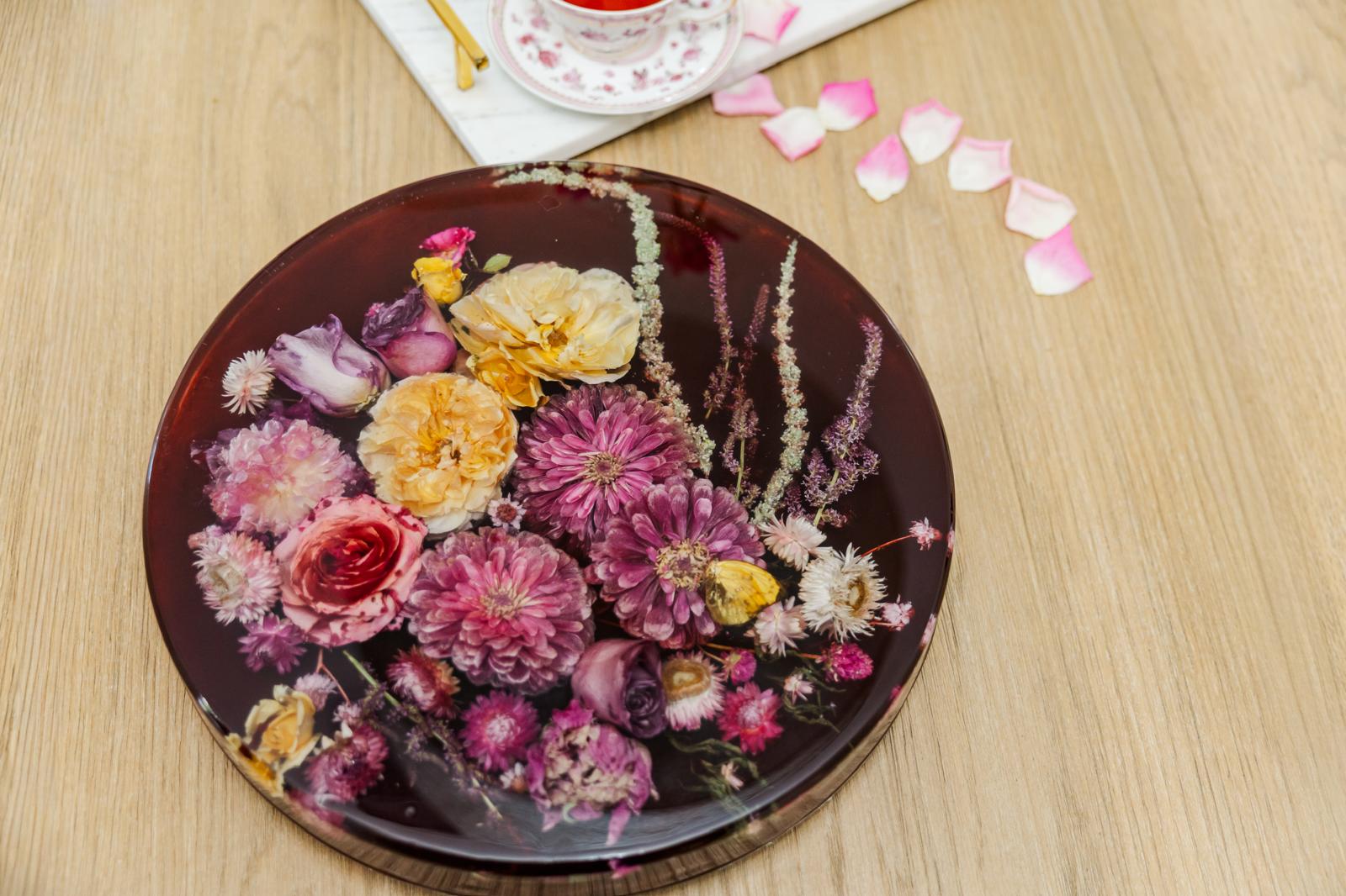 Plum and Gold Solace | Botanical Collection