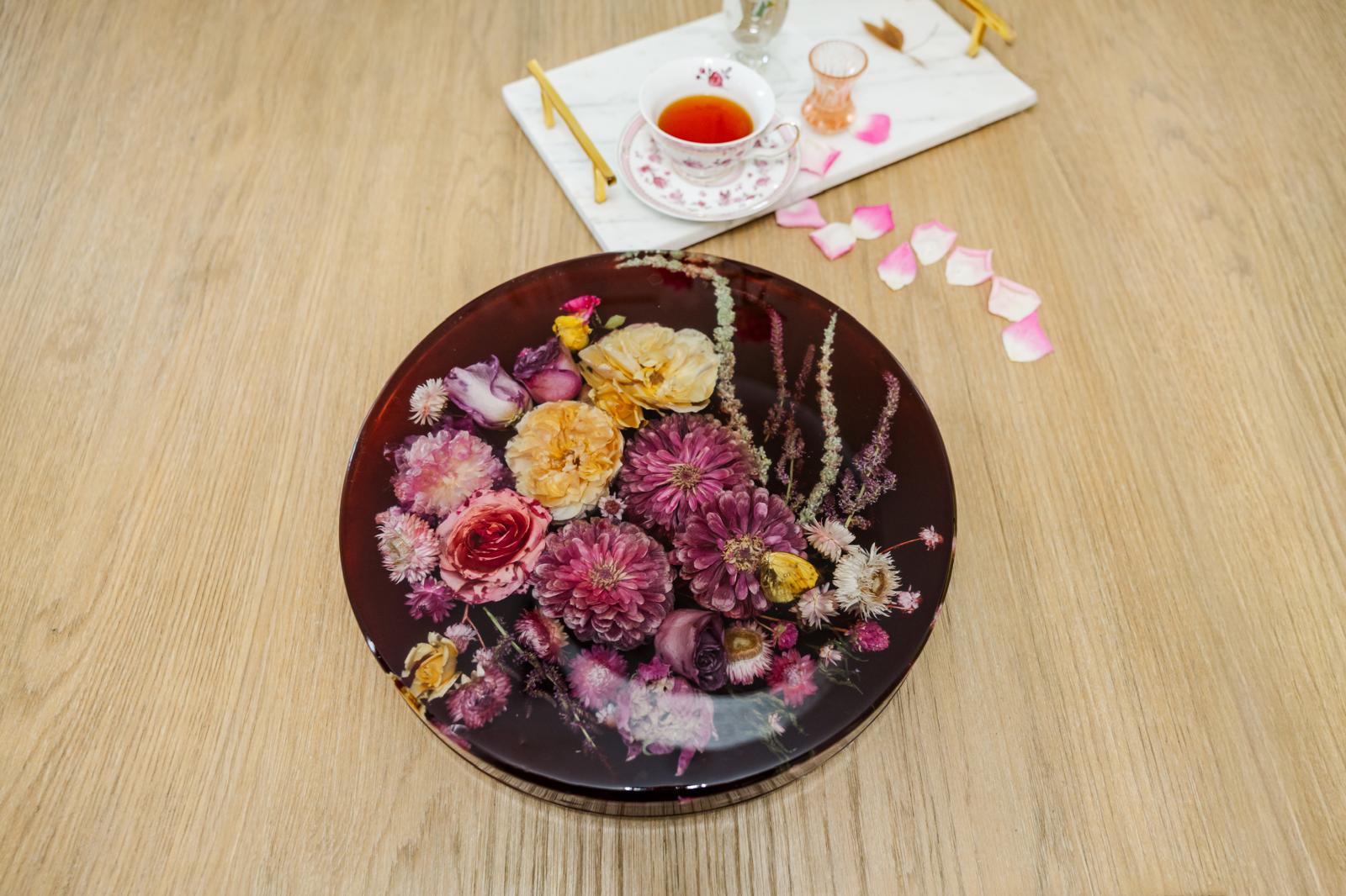 Plum and Gold Solace | Botanical Collection