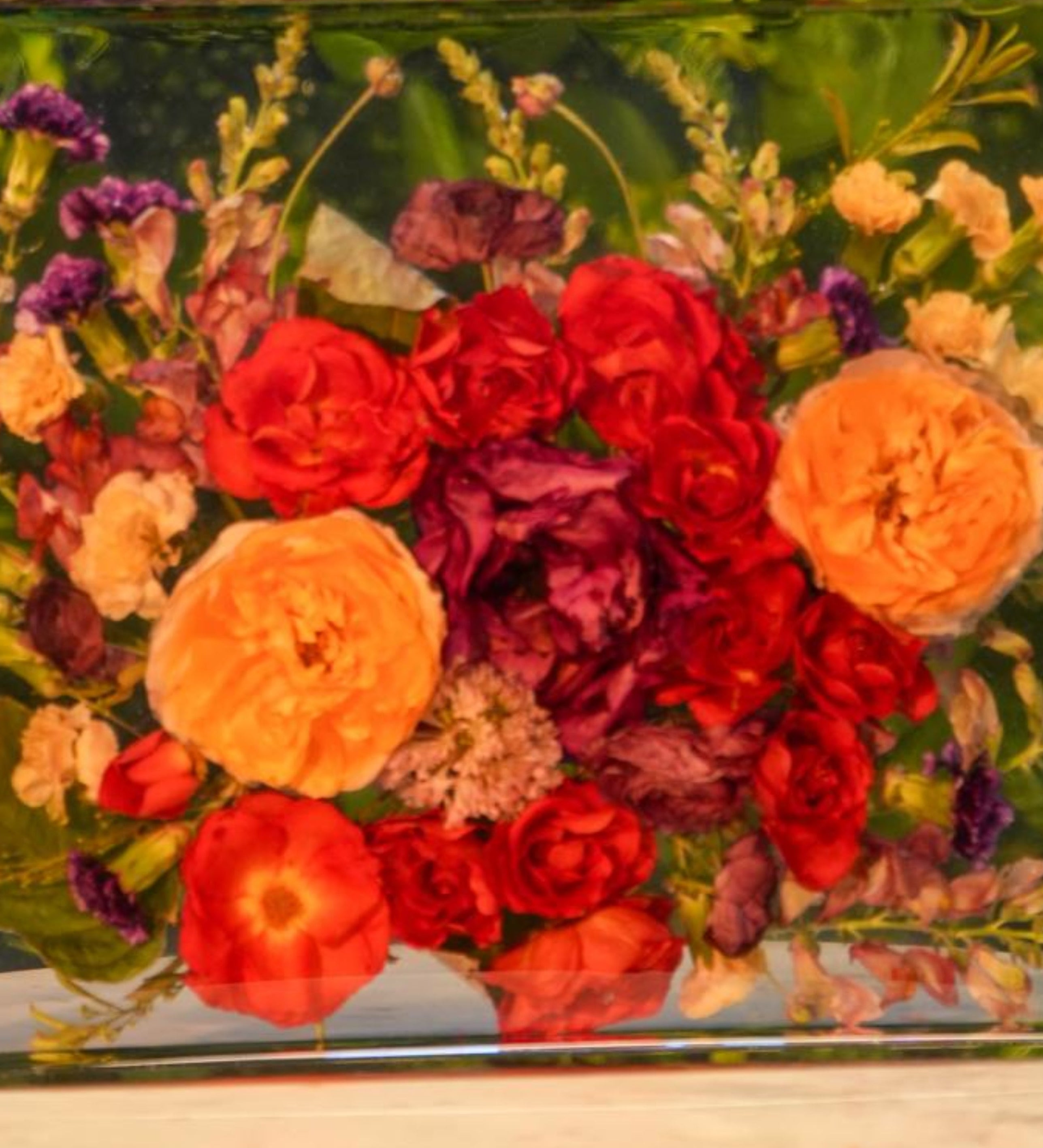 Sunset Garden Burst | Botanical Collection