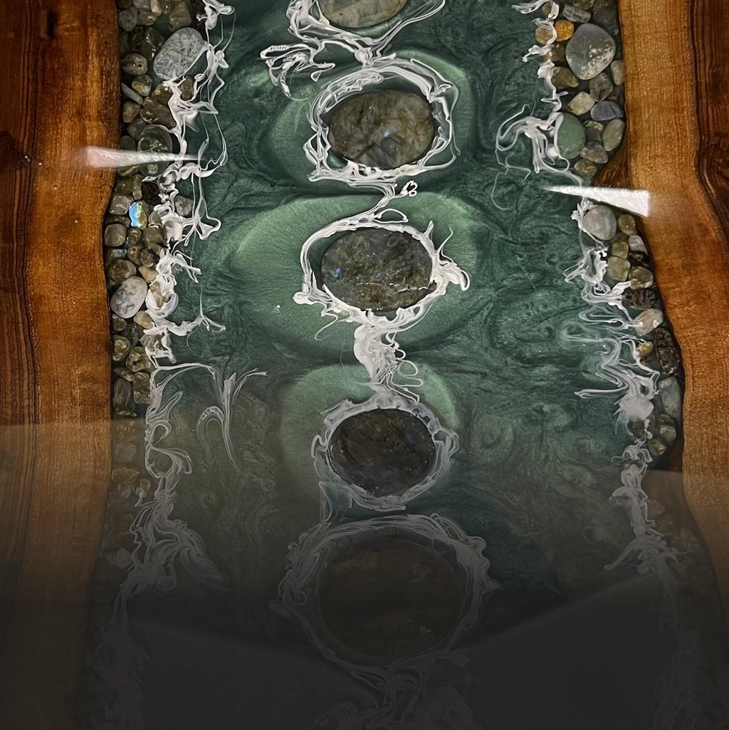 Labradorite Table | Shoreline Collection