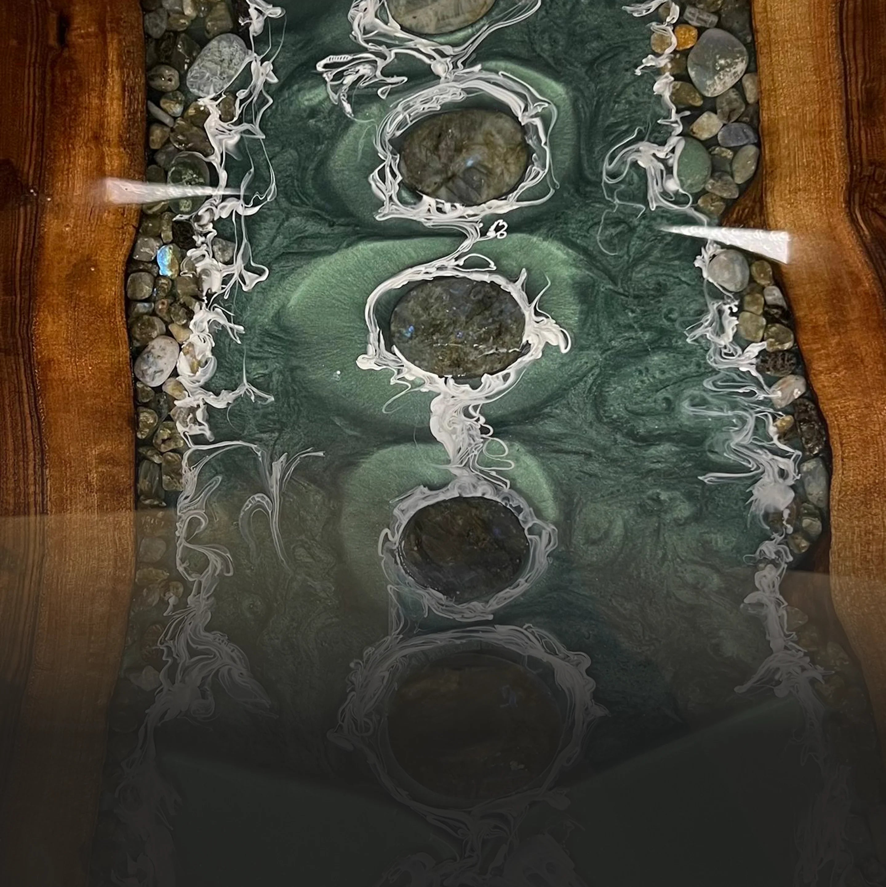 Labradorite Table | Shoreline Collection
